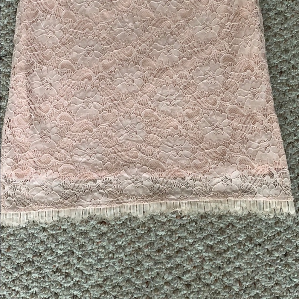 NY & Co Pink Lacey Dress, XS - Picture 4 of 7